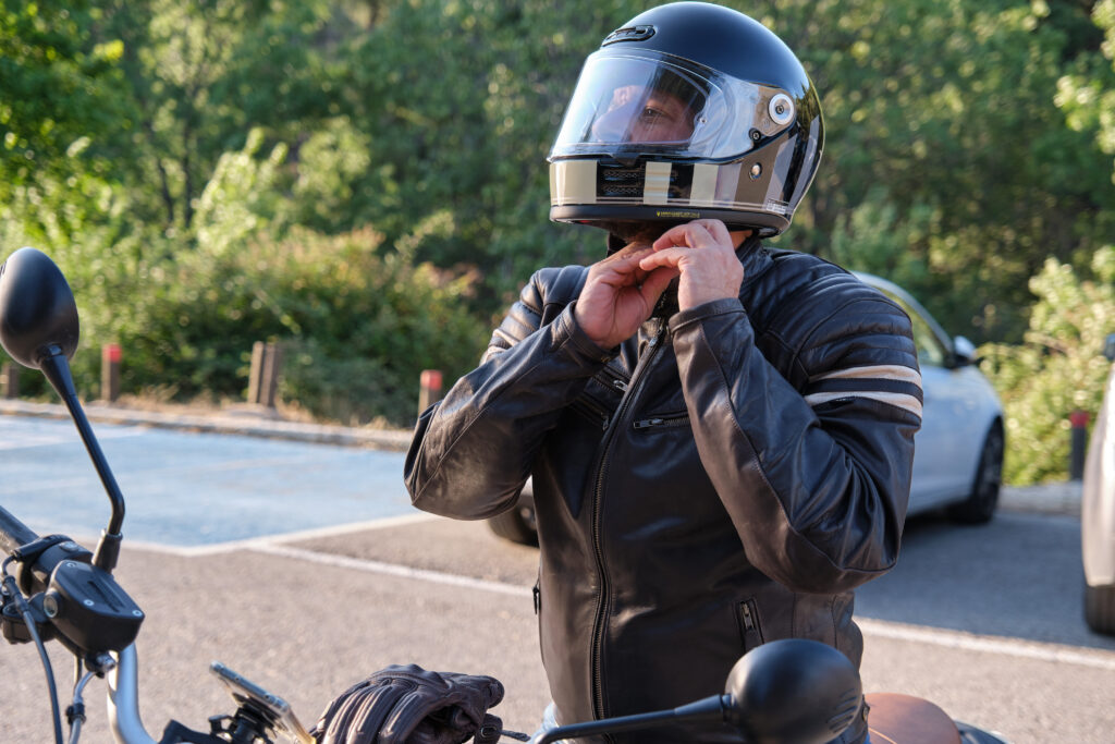 Motorcycle helmet laws