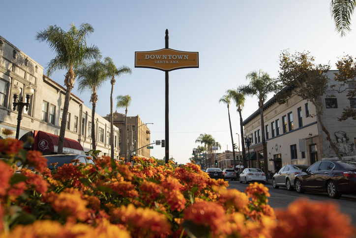 downtown santa ana flowers